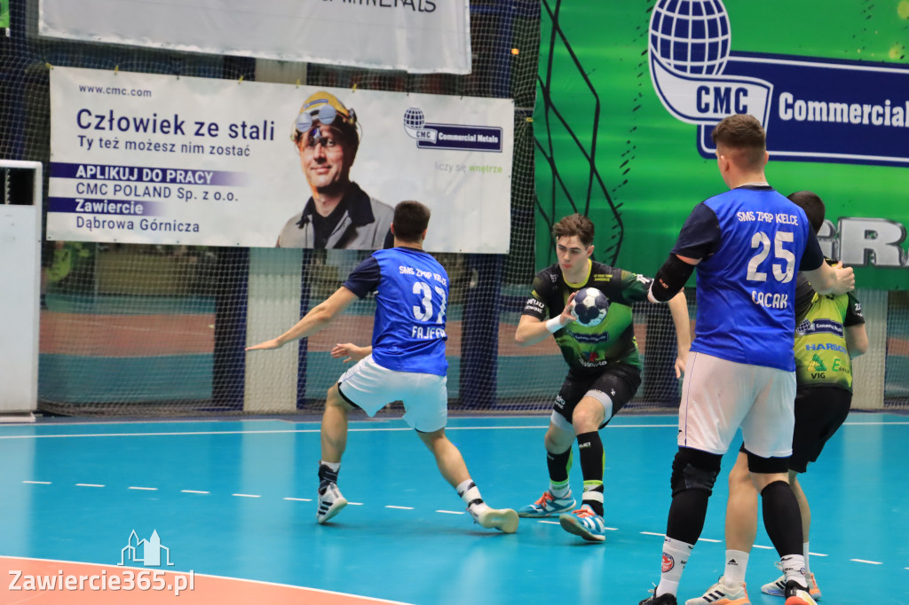 Przegrywamy: KS Viret CMC Zawiercie - NLO SMS ZPRP Kielce II 33-34