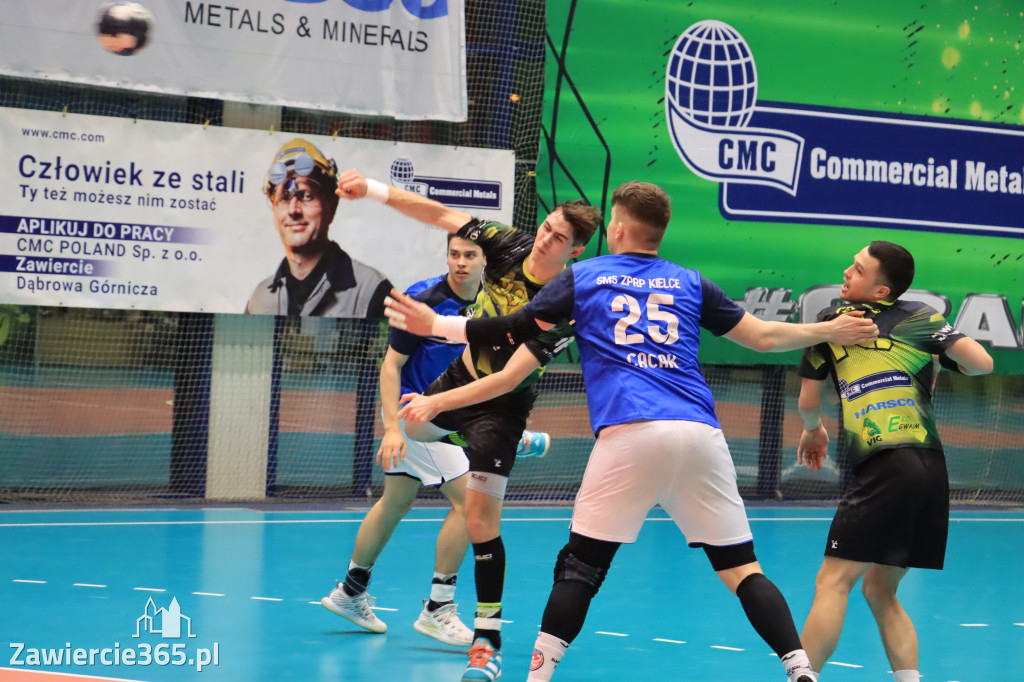 Przegrywamy: KS Viret CMC Zawiercie - NLO SMS ZPRP Kielce II 33-34