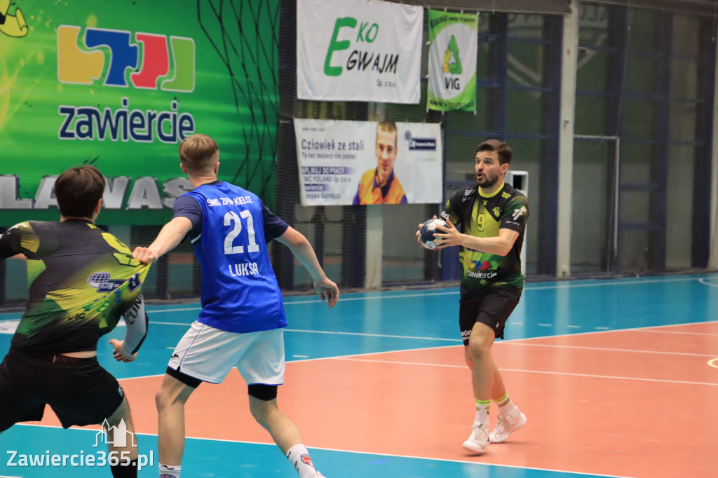 Przegrywamy: KS Viret CMC Zawiercie - NLO SMS ZPRP Kielce II 33-34