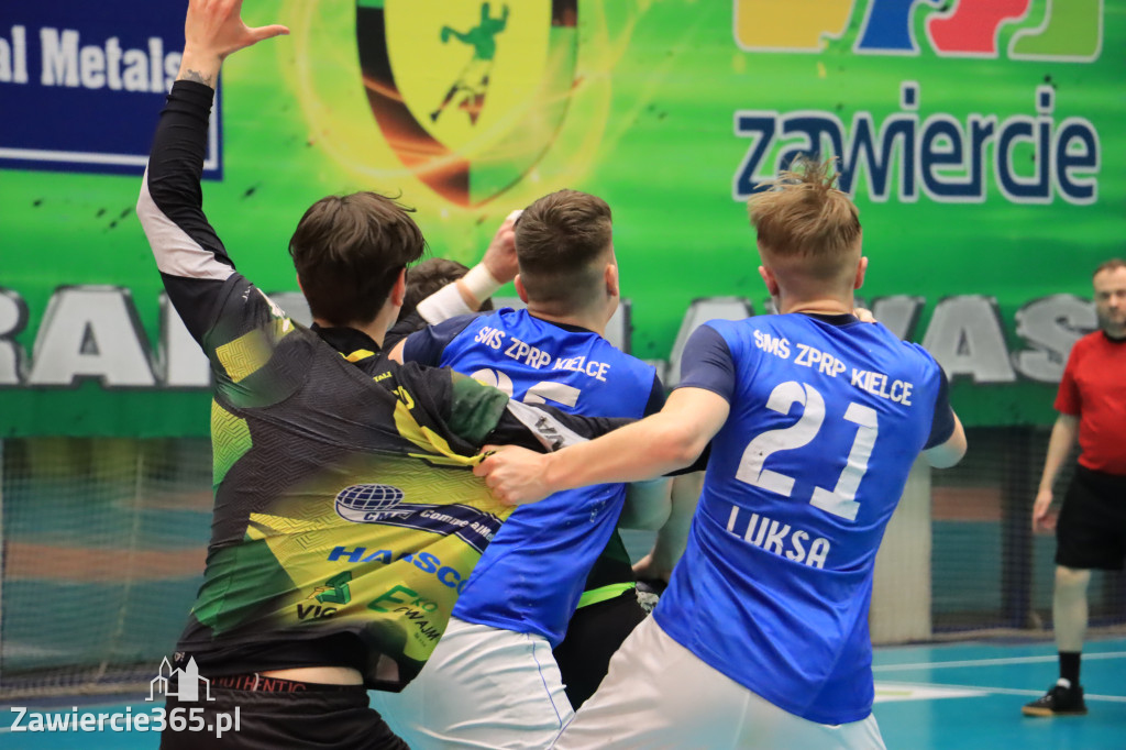 Przegrywamy: KS Viret CMC Zawiercie - NLO SMS ZPRP Kielce II 33-34