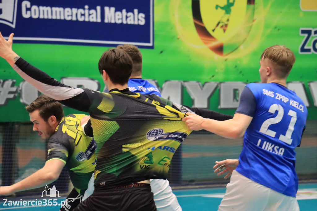 Przegrywamy: KS Viret CMC Zawiercie - NLO SMS ZPRP Kielce II 33-34