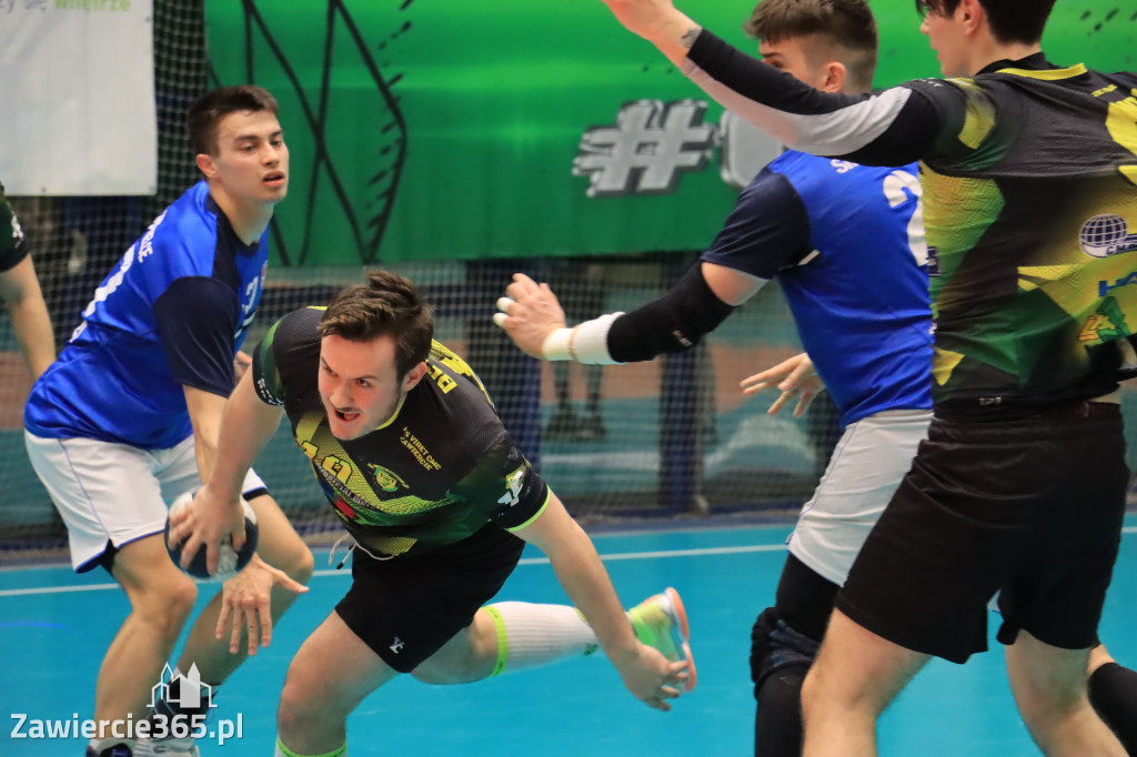 Przegrywamy: KS Viret CMC Zawiercie - NLO SMS ZPRP Kielce II 33-34