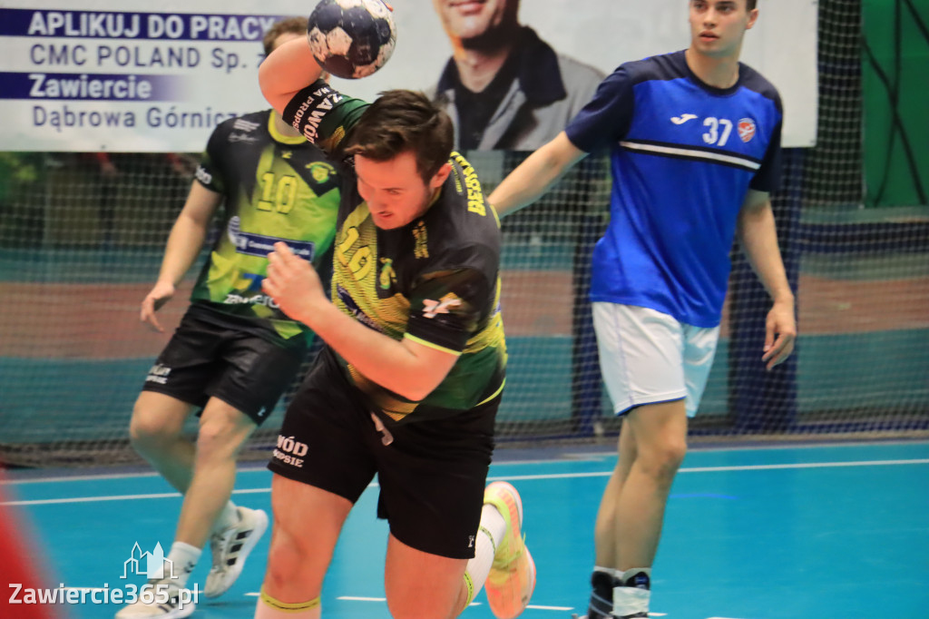 Przegrywamy: KS Viret CMC Zawiercie - NLO SMS ZPRP Kielce II 33-34