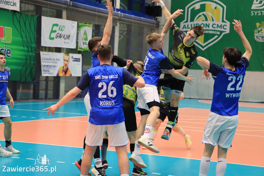 Przegrywamy: KS Viret CMC Zawiercie - NLO SMS ZPRP Kielce II 33-34