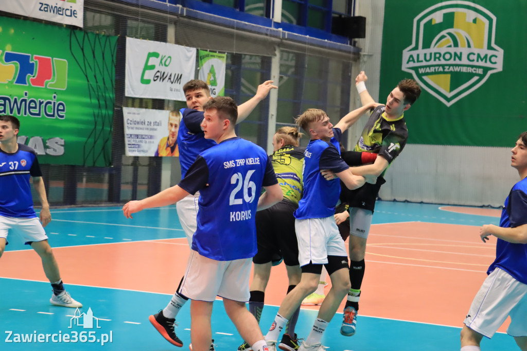 Przegrywamy: KS Viret CMC Zawiercie - NLO SMS ZPRP Kielce II 33-34