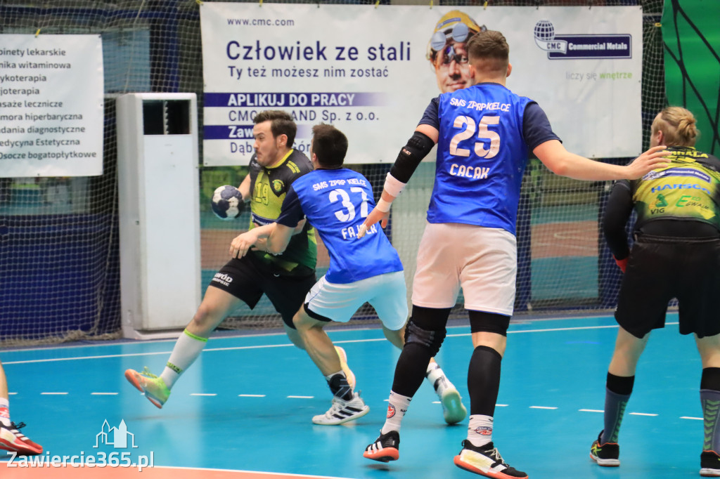 Przegrywamy: KS Viret CMC Zawiercie - NLO SMS ZPRP Kielce II 33-34