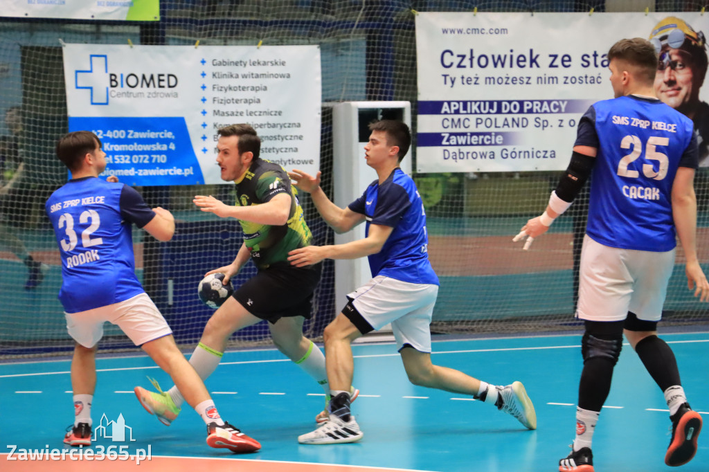 Przegrywamy: KS Viret CMC Zawiercie - NLO SMS ZPRP Kielce II 33-34