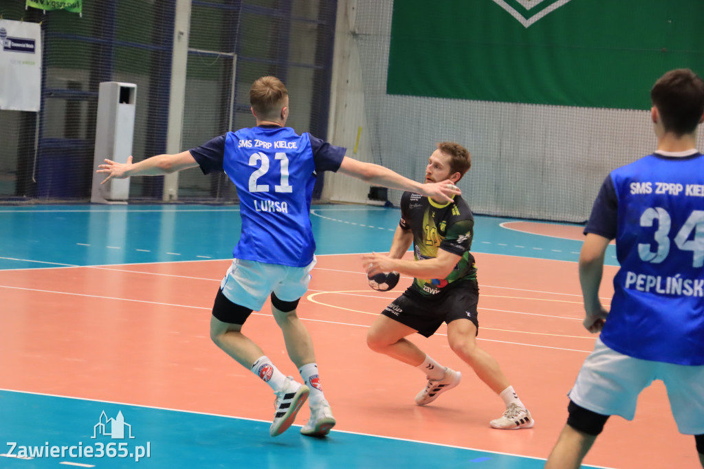 Przegrywamy: KS Viret CMC Zawiercie - NLO SMS ZPRP Kielce II 33-34