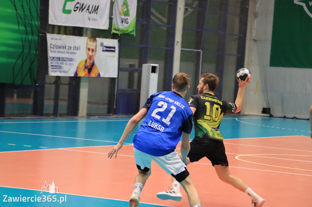 Przegrywamy: KS Viret CMC Zawiercie - NLO SMS ZPRP Kielce II 33-34