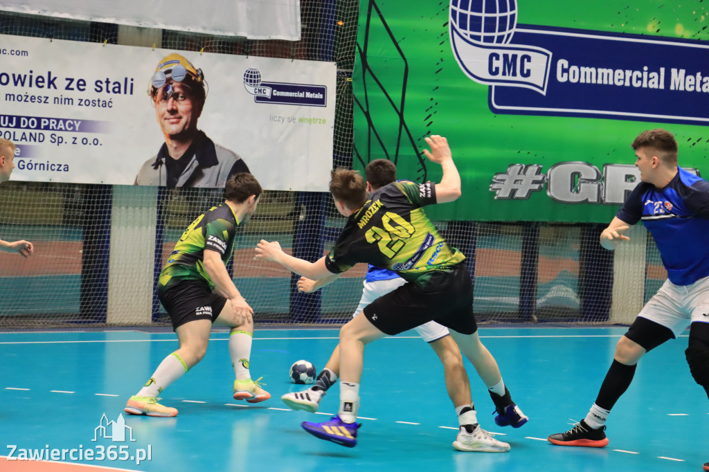Przegrywamy: KS Viret CMC Zawiercie - NLO SMS ZPRP Kielce II 33-34