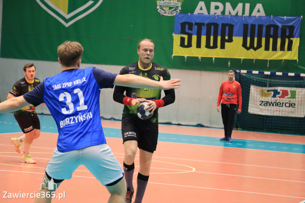 Przegrywamy: KS Viret CMC Zawiercie - NLO SMS ZPRP Kielce II 33-34