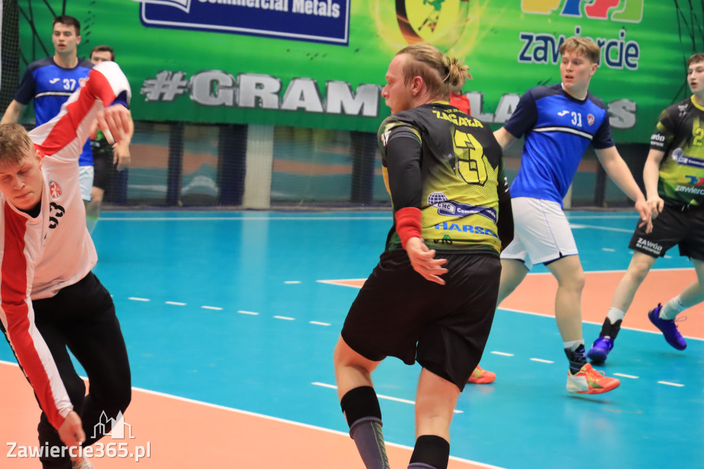 Przegrywamy: KS Viret CMC Zawiercie - NLO SMS ZPRP Kielce II 33-34