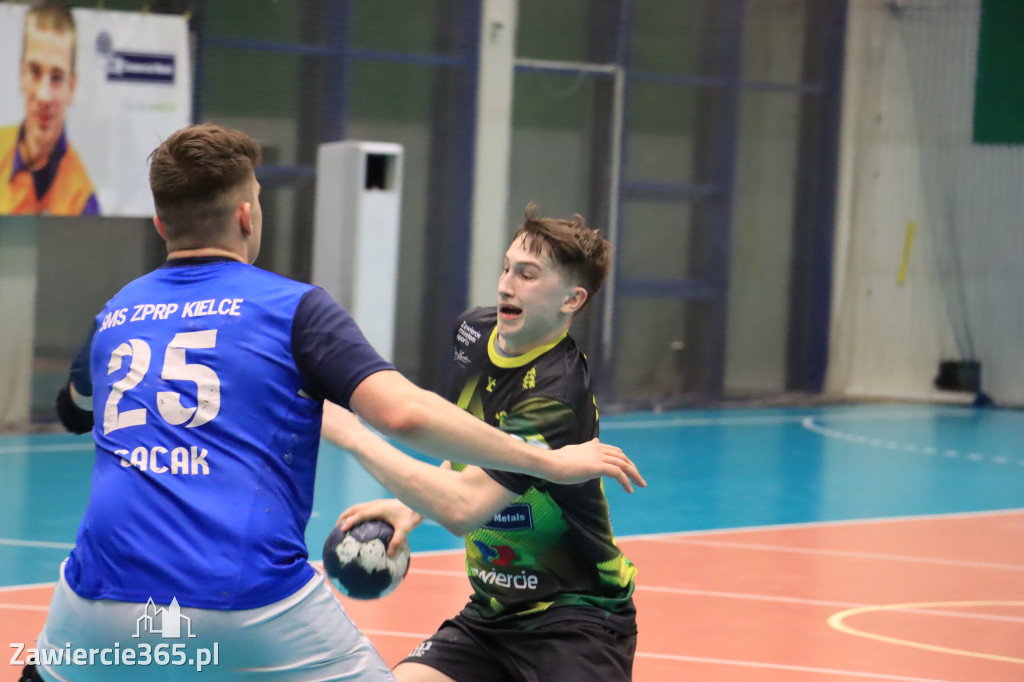 Przegrywamy: KS Viret CMC Zawiercie - NLO SMS ZPRP Kielce II 33-34