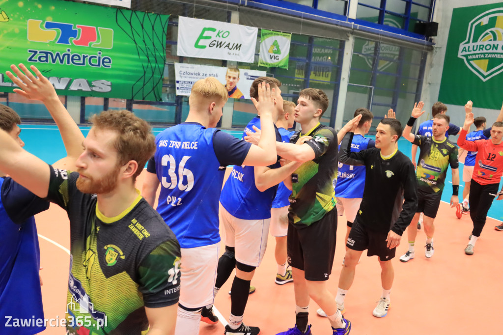 Przegrywamy: KS Viret CMC Zawiercie - NLO SMS ZPRP Kielce II 33-34