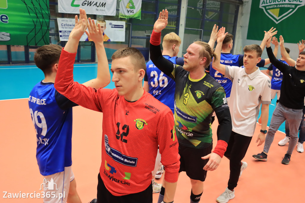 Przegrywamy: KS Viret CMC Zawiercie - NLO SMS ZPRP Kielce II 33-34