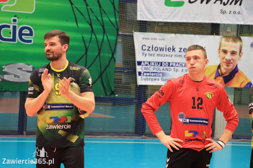 Przegrywamy: KS Viret CMC Zawiercie - NLO SMS ZPRP Kielce II 33-34