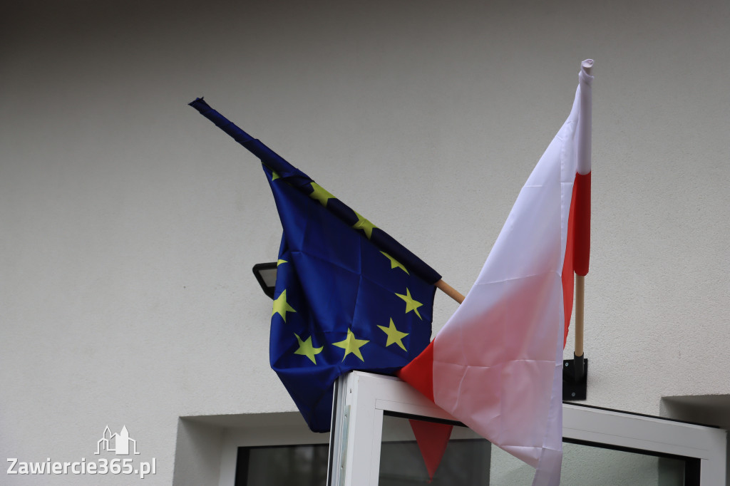 Fotorelacja z Otwarcia Oczyszczalni Ścieków oraz Gmninnego Schroniska w Porębie.