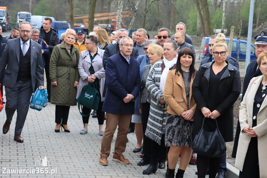 Fotorelacja z Otwarcia Oczyszczalni Ścieków oraz Gmninnego Schroniska w Porębie.