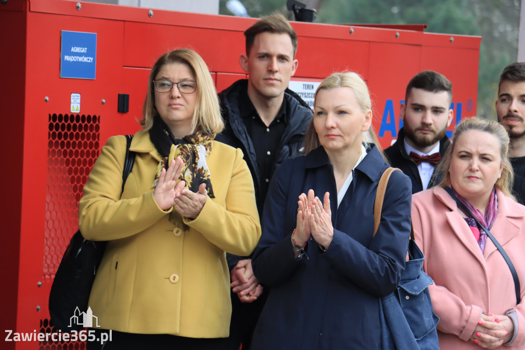 Fotorelacja z Otwarcia Oczyszczalni Ścieków oraz Gmninnego Schroniska w Porębie.