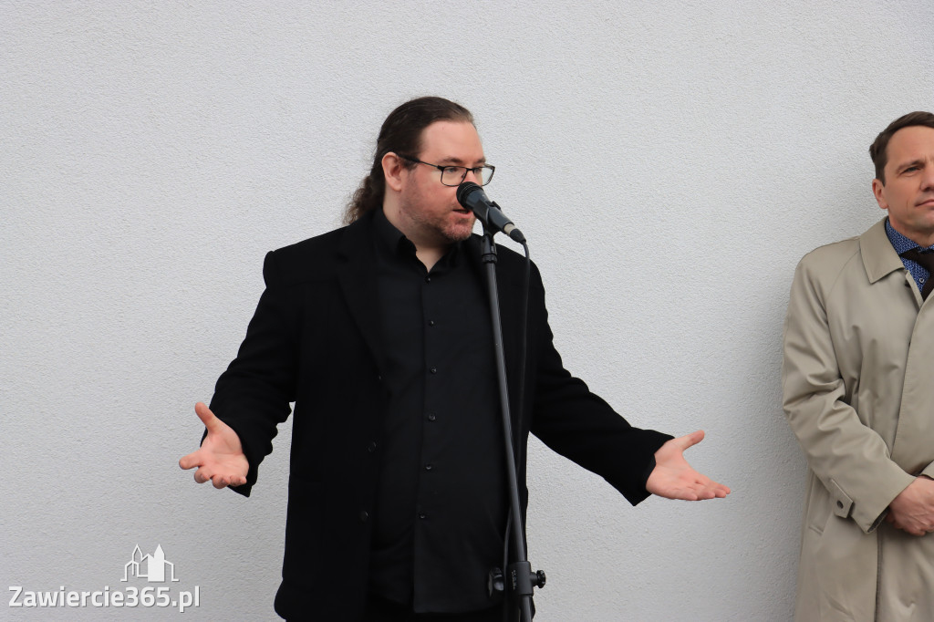 Fotorelacja z Otwarcia Oczyszczalni Ścieków oraz Gmninnego Schroniska w Porębie.