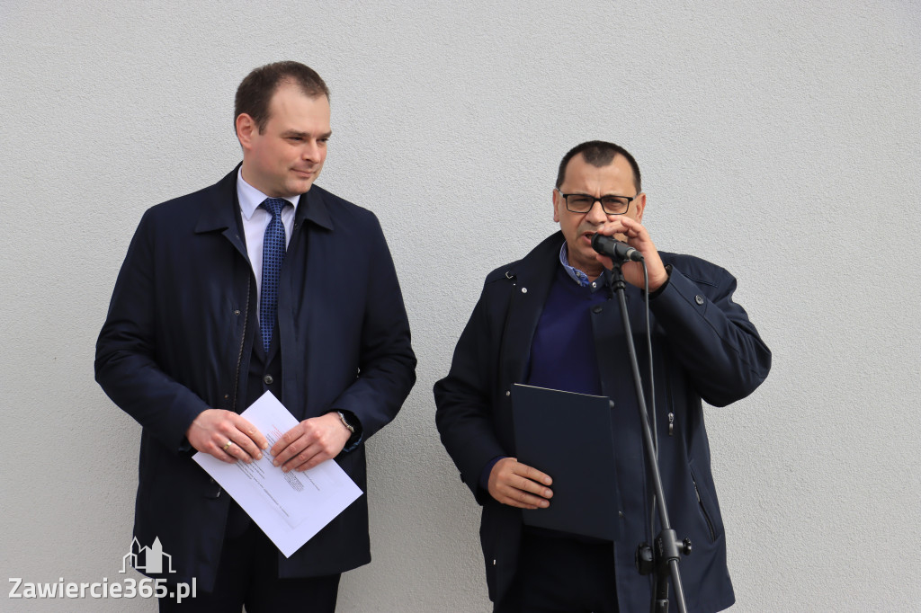 Fotorelacja z Otwarcia Oczyszczalni Ścieków oraz Gmninnego Schroniska w Porębie.