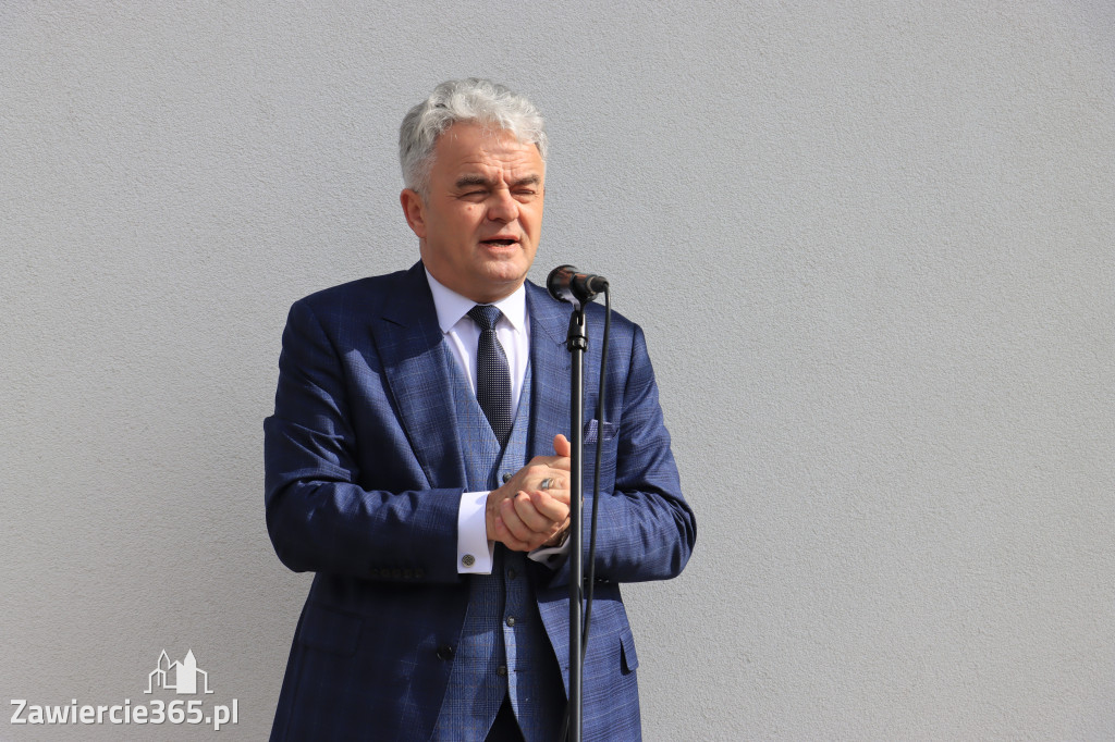 Fotorelacja z Otwarcia Oczyszczalni Ścieków oraz Gmninnego Schroniska w Porębie.