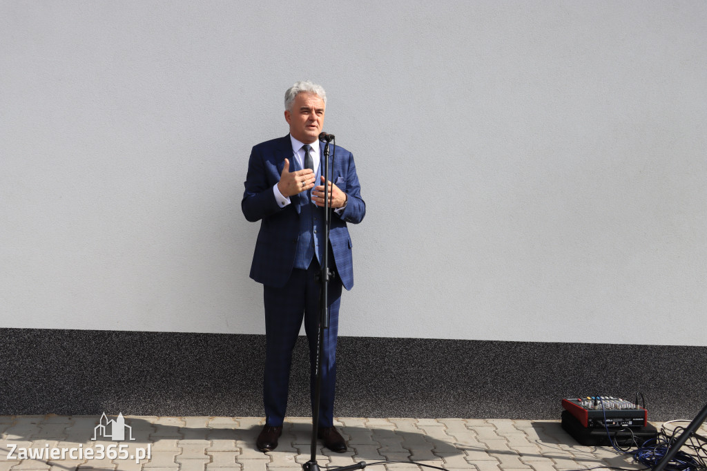 Fotorelacja z Otwarcia Oczyszczalni Ścieków oraz Gmninnego Schroniska w Porębie.