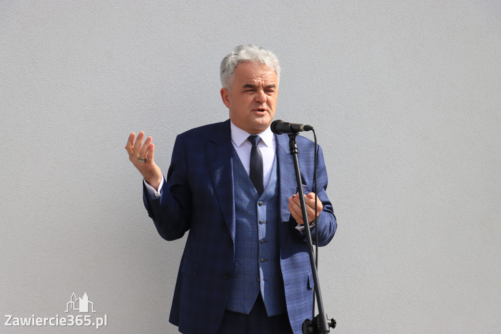 Fotorelacja z Otwarcia Oczyszczalni Ścieków oraz Gmninnego Schroniska w Porębie.