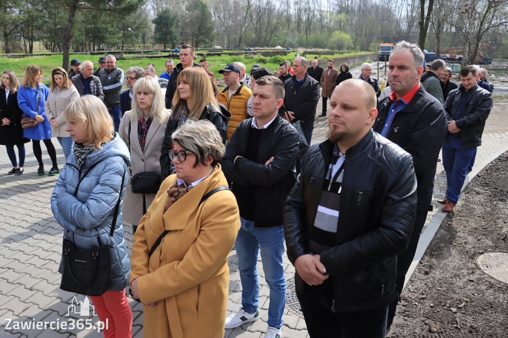 Fotorelacja z Otwarcia Oczyszczalni Ścieków oraz Gmninnego Schroniska w Porębie.