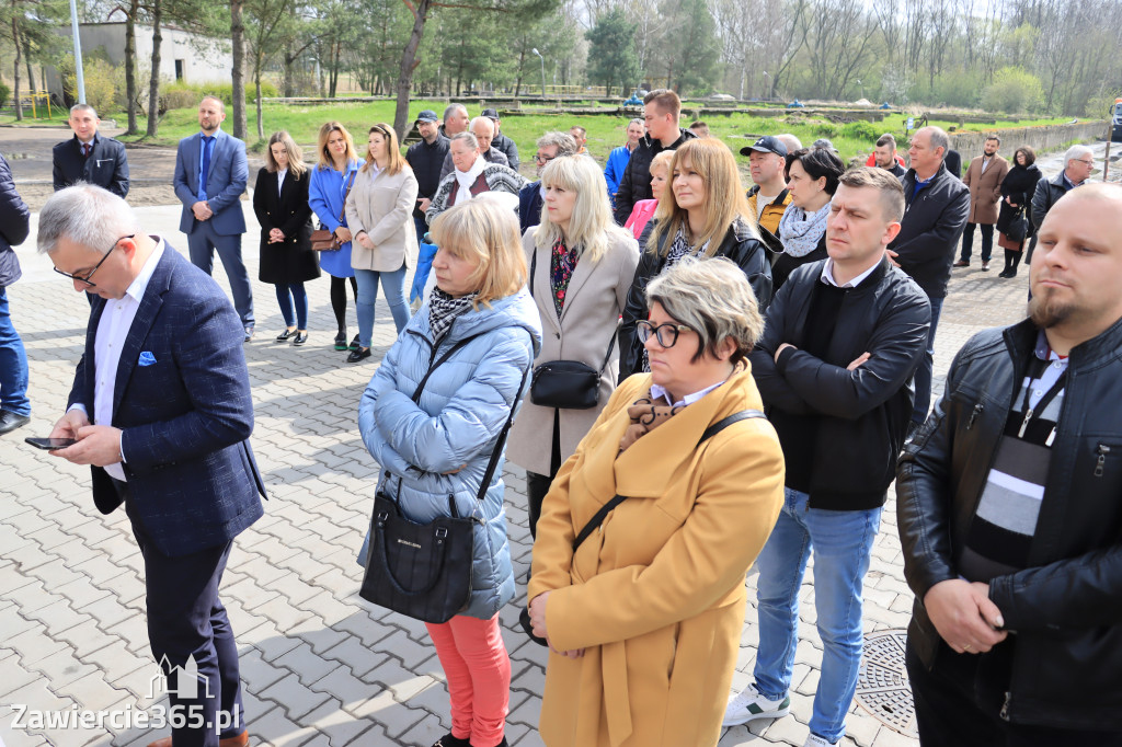 Fotorelacja z Otwarcia Oczyszczalni Ścieków oraz Gmninnego Schroniska w Porębie.