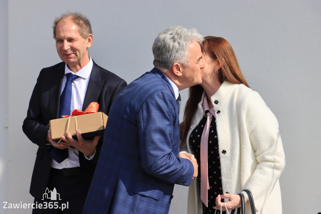 Fotorelacja z Otwarcia Oczyszczalni Ścieków oraz Gmninnego Schroniska w Porębie.