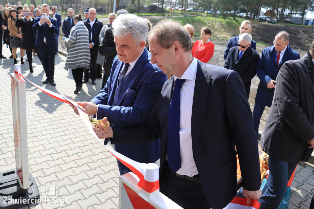Fotorelacja z Otwarcia Oczyszczalni Ścieków oraz Gmninnego Schroniska w Porębie.