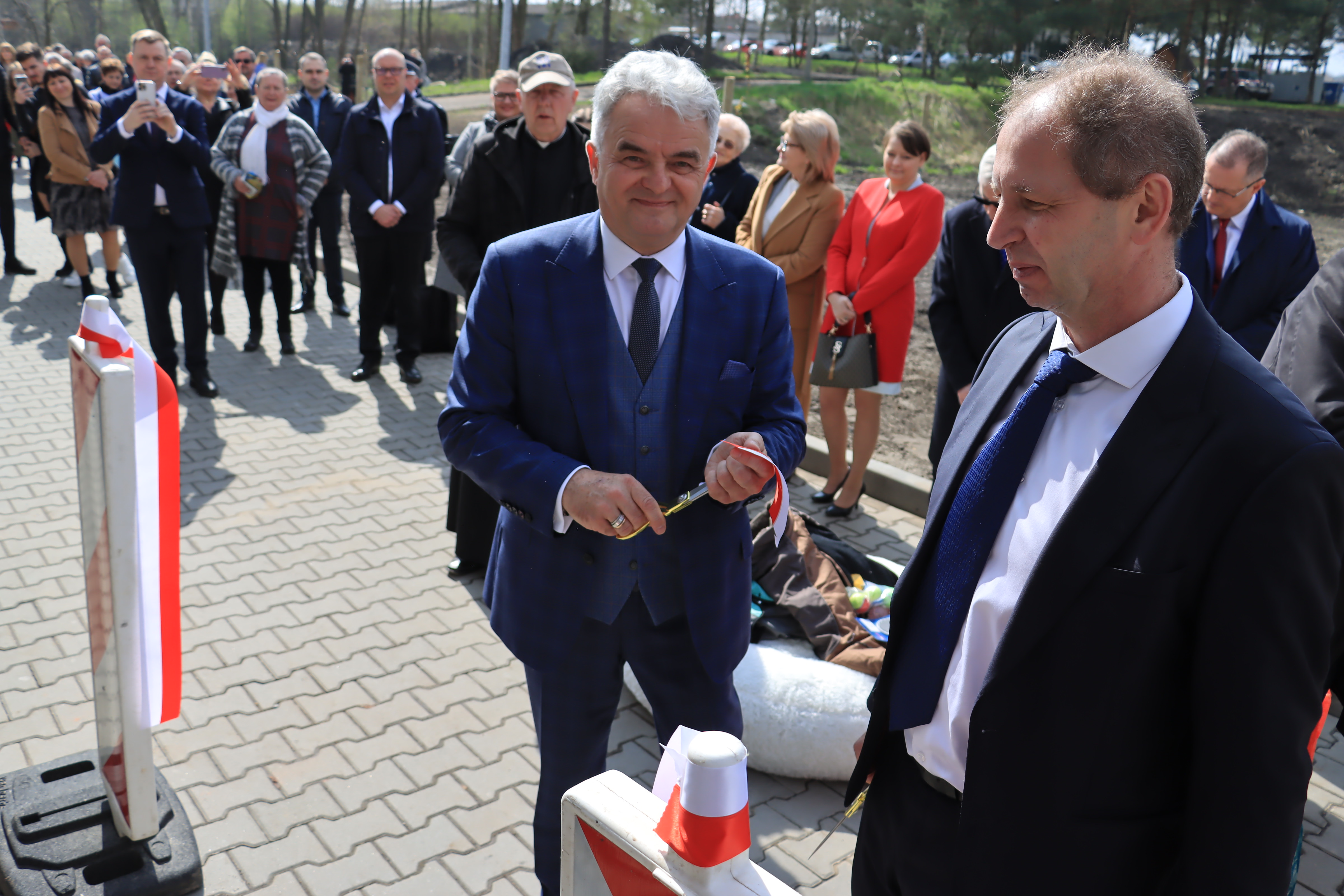 Fotorelacja z Otwarcia Oczyszczalni Ścieków oraz Gmninnego Schroniska w Porębie.