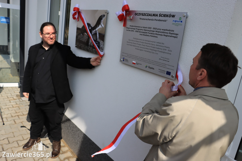 Fotorelacja z Otwarcia Oczyszczalni Ścieków oraz Gmninnego Schroniska w Porębie.