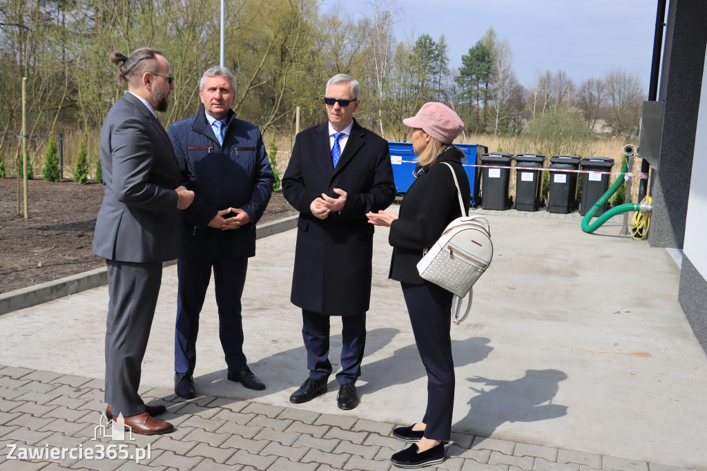Fotorelacja z Otwarcia Oczyszczalni Ścieków oraz Gmninnego Schroniska w Porębie.
