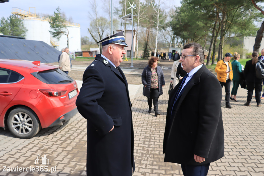 Fotorelacja z Otwarcia Oczyszczalni Ścieków oraz Gmninnego Schroniska w Porębie.