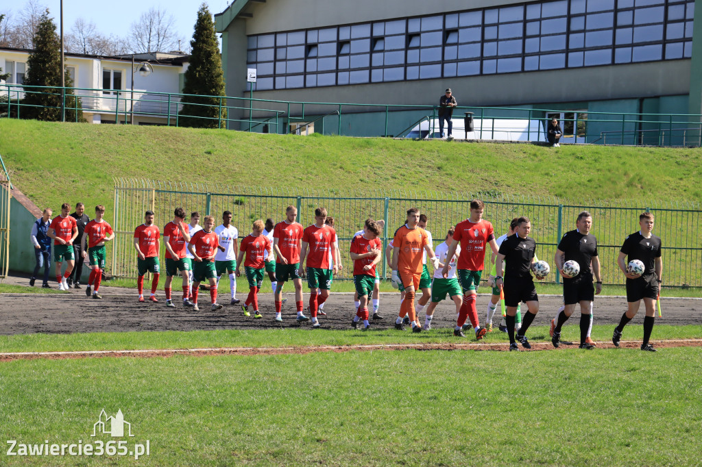 Mecz między Wartą Zawiercie a Zagłębiem II Sosnowiec, zakończył się 0:3