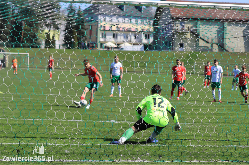 Mecz między Wartą Zawiercie a Zagłębiem II Sosnowiec, zakończył się 0:3