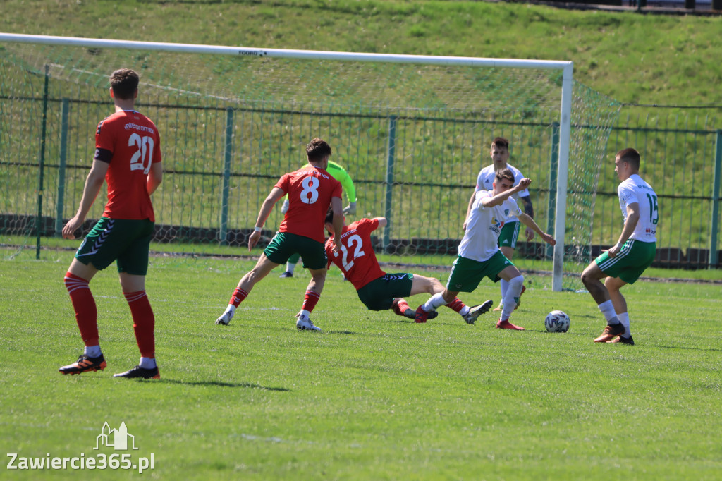 Mecz między Wartą Zawiercie a Zagłębiem II Sosnowiec, zakończył się 0:3