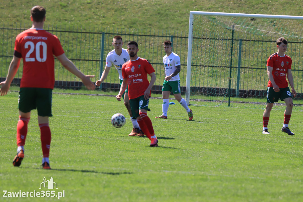 Mecz między Wartą Zawiercie a Zagłębiem II Sosnowiec, zakończył się 0:3