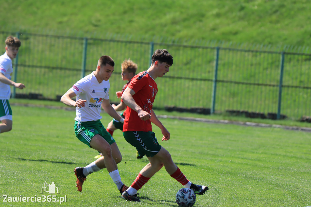 Mecz między Wartą Zawiercie a Zagłębiem II Sosnowiec, zakończył się 0:3