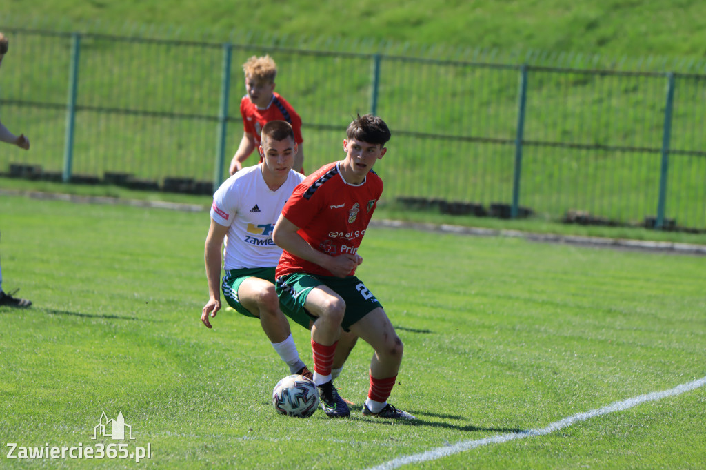 Mecz między Wartą Zawiercie a Zagłębiem II Sosnowiec, zakończył się 0:3