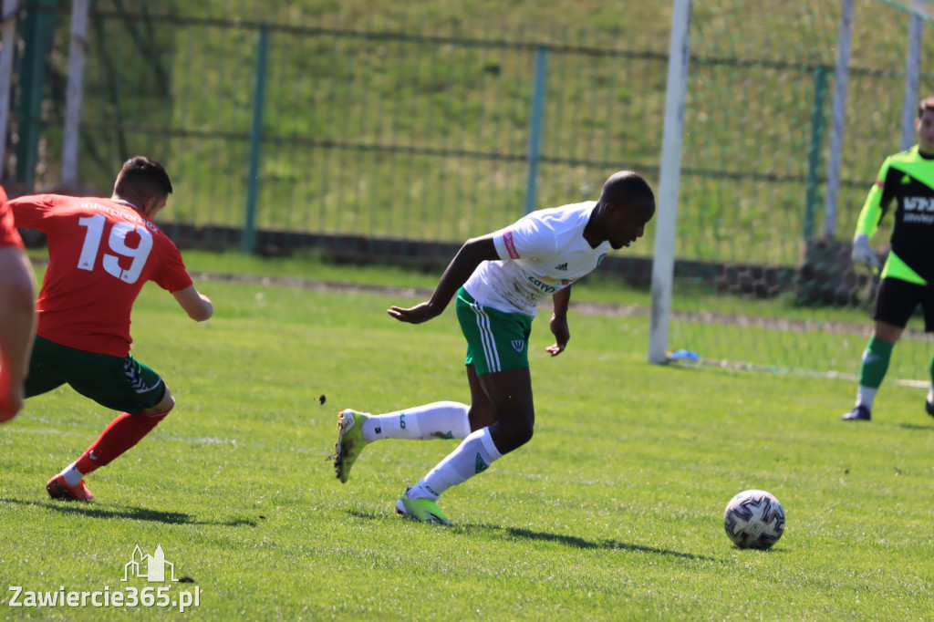 Mecz między Wartą Zawiercie a Zagłębiem II Sosnowiec, zakończył się 0:3