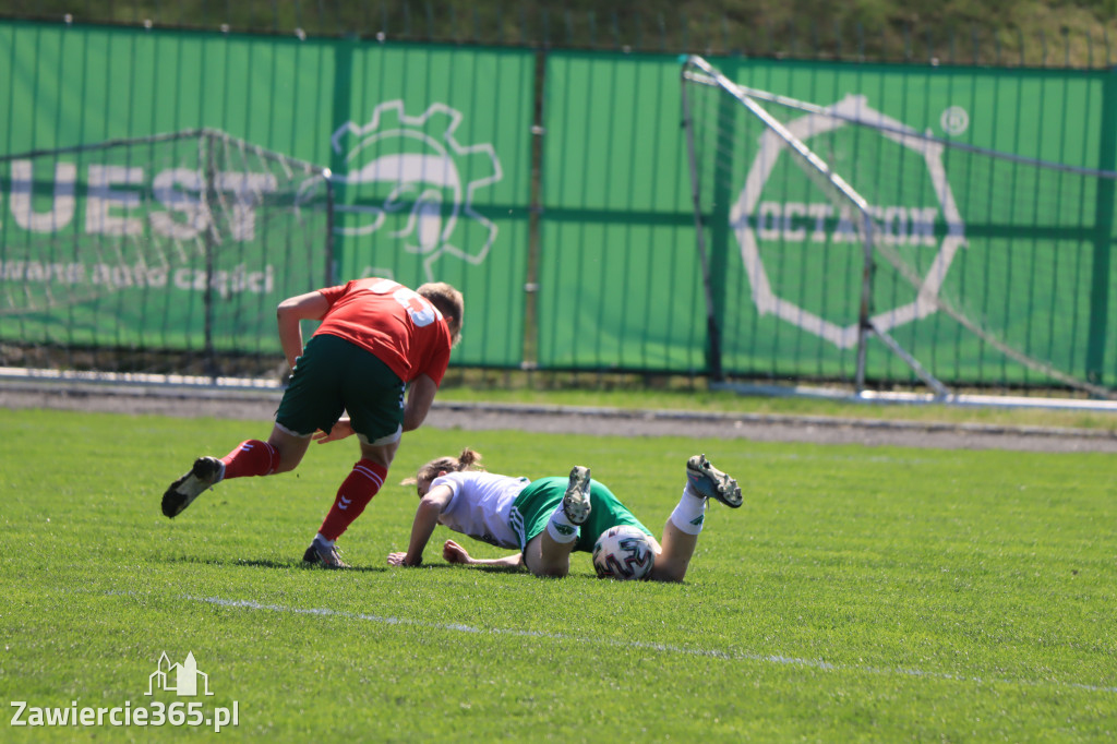 Mecz między Wartą Zawiercie a Zagłębiem II Sosnowiec, zakończył się 0:3