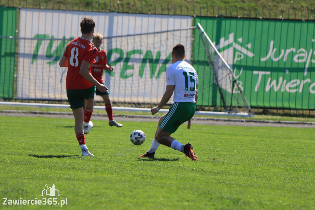 Mecz między Wartą Zawiercie a Zagłębiem II Sosnowiec, zakończył się 0:3