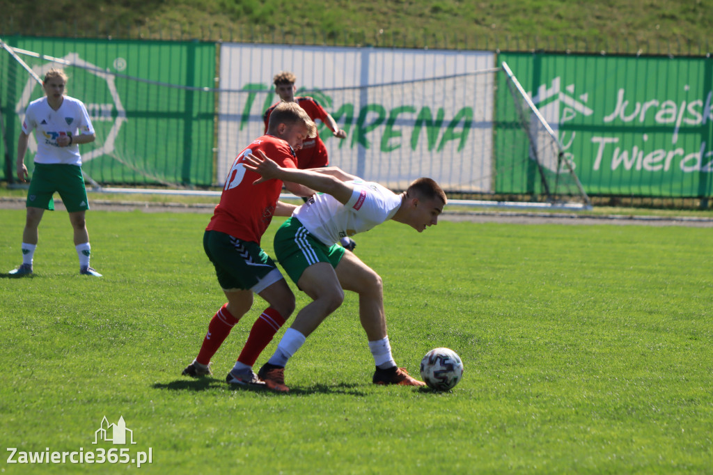 Mecz między Wartą Zawiercie a Zagłębiem II Sosnowiec, zakończył się 0:3