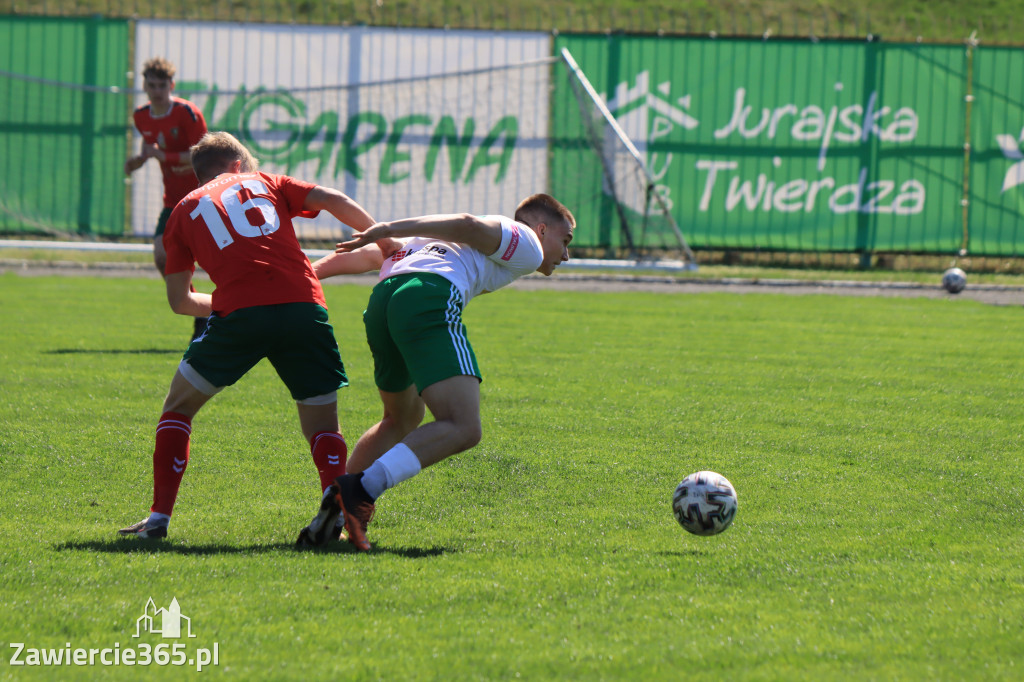 Mecz między Wartą Zawiercie a Zagłębiem II Sosnowiec, zakończył się 0:3