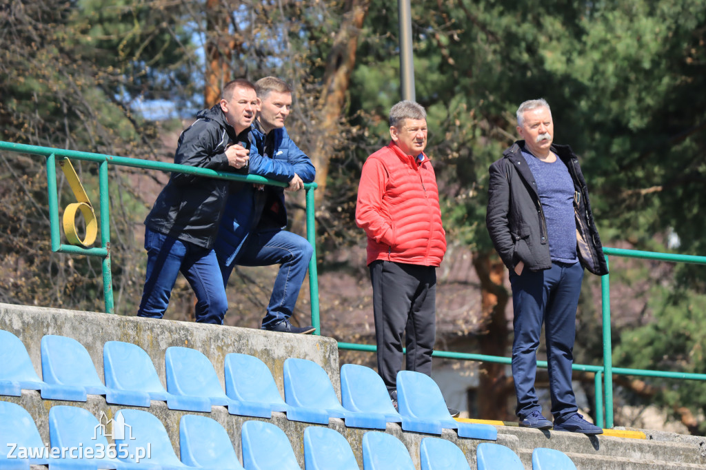 Mecz między Wartą Zawiercie a Zagłębiem II Sosnowiec, zakończył się 0:3