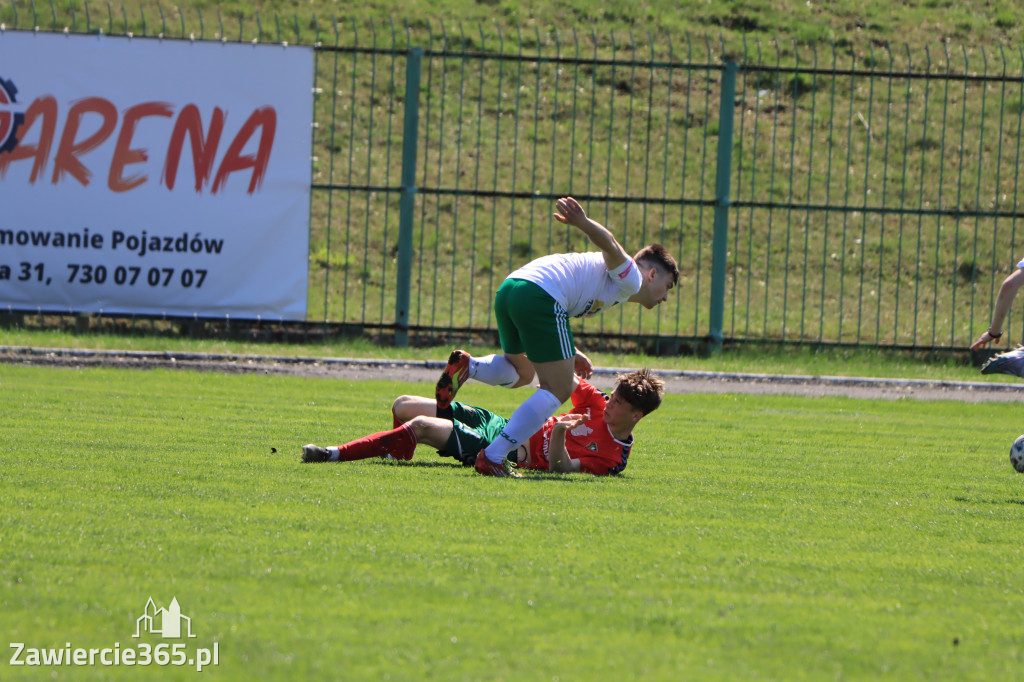 Mecz między Wartą Zawiercie a Zagłębiem II Sosnowiec, zakończył się 0:3