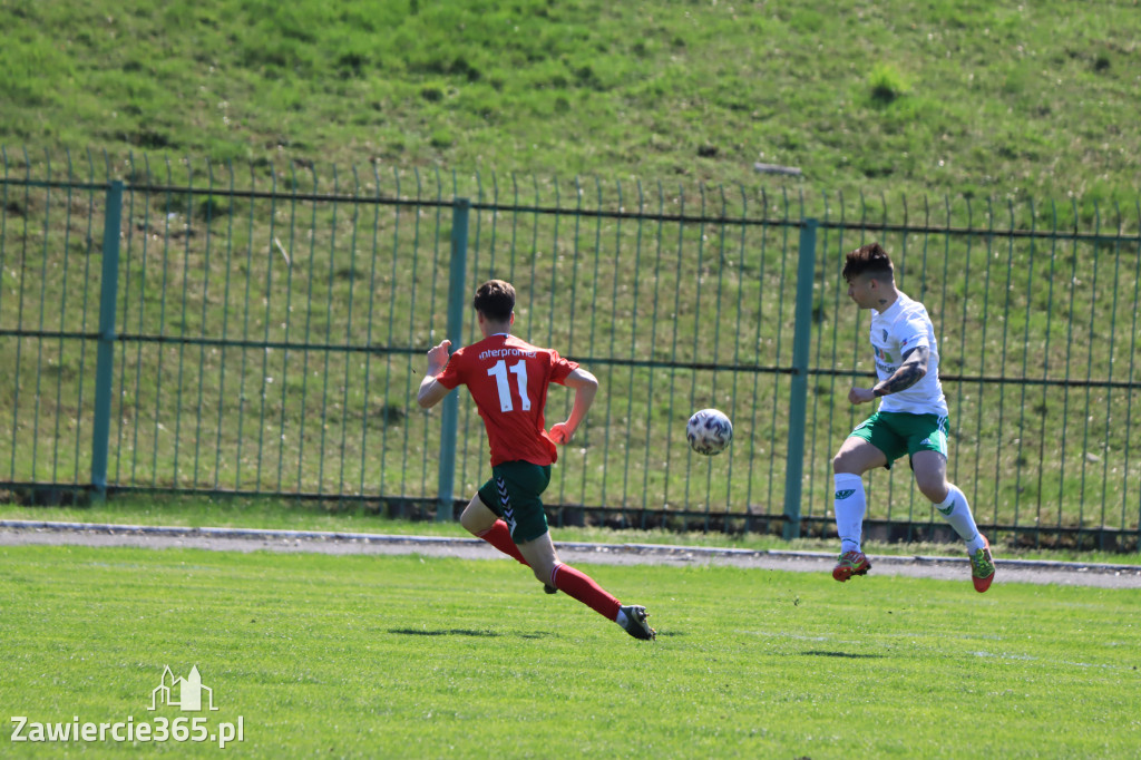 Mecz między Wartą Zawiercie a Zagłębiem II Sosnowiec, zakończył się 0:3